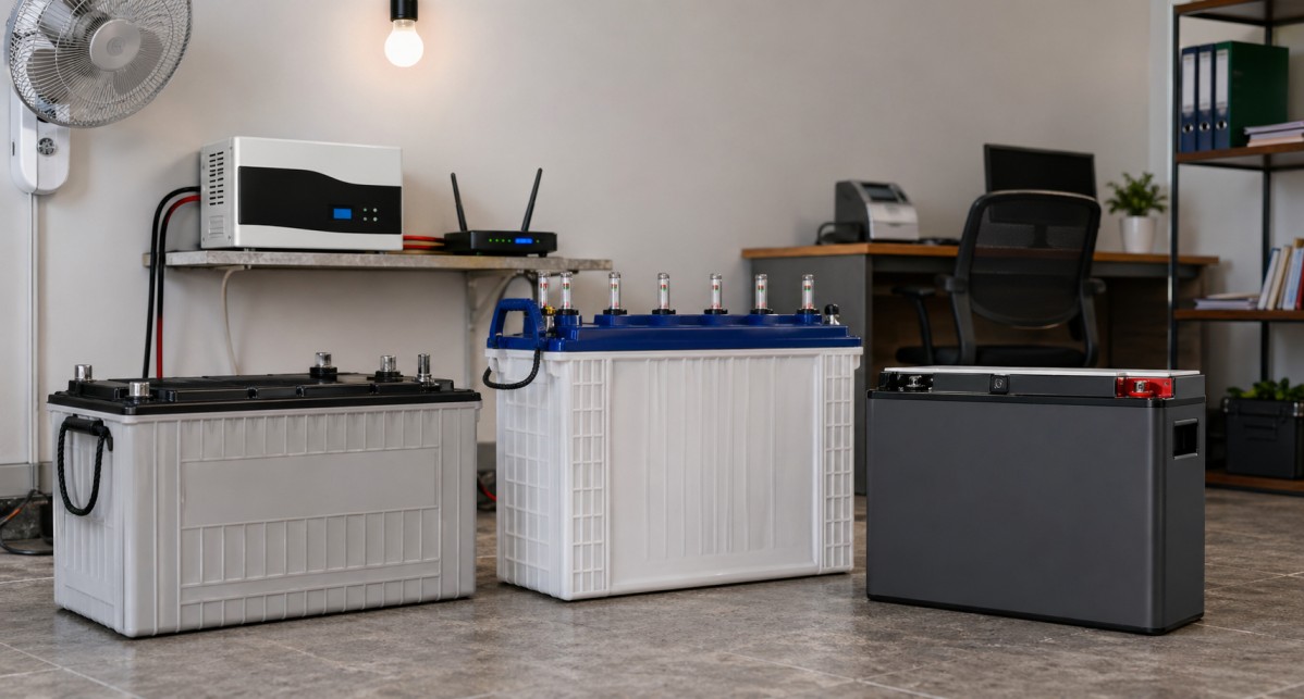 types of inverter batteries